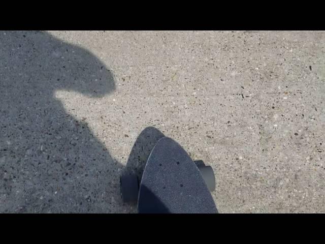Longboarding a crazy hill in Corpus Christi, TX