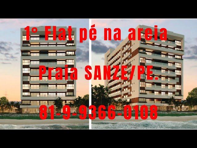 1° FLAT  beira mar na praia SANZE./Pe  ,FINANCIADO Apartir de 199 mil .