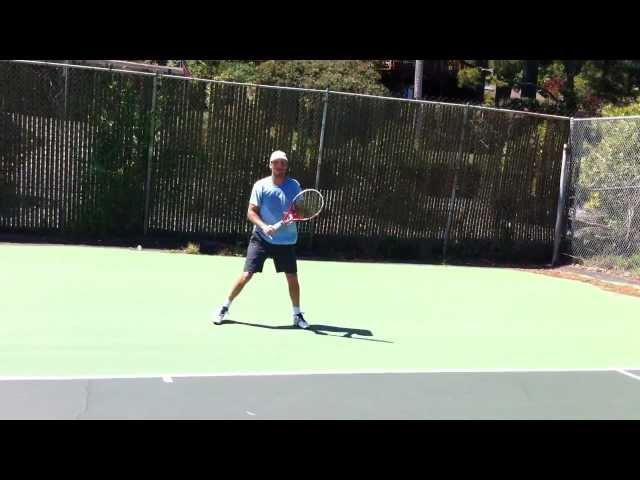 One-Handed Backhand - student Michael (coach Mauro)