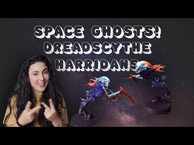 Beginner Paints Dreadscythe Harradins - Space Ghost Nighthaunts Color Scheme