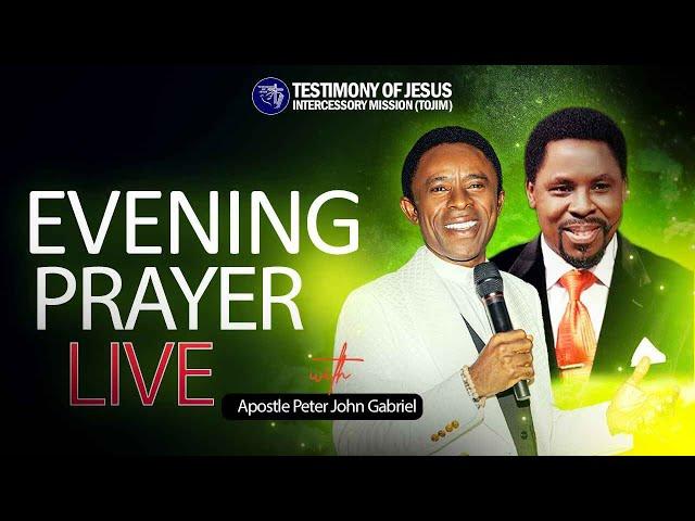 EVENING PRAYER  (LIVE)  21ST NOVEMBER 2024 #tbjoshua #testimonyofjesuschannel #prayer