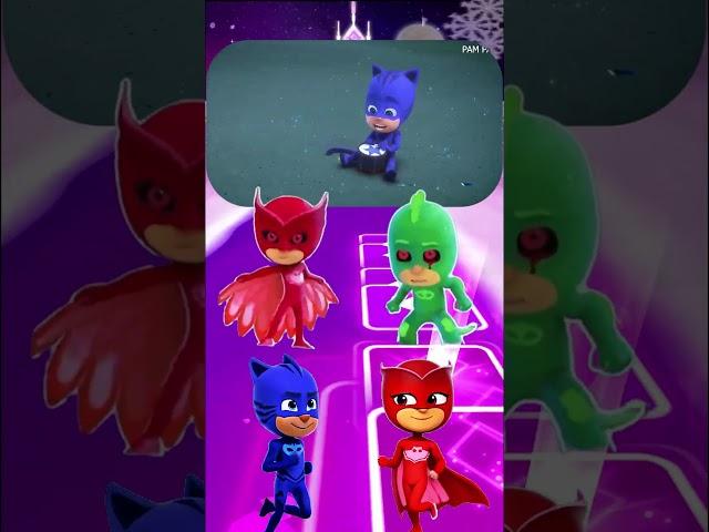 PJ Masks - Night Ninja  CatBoy X Dance Song Tiles Hop EDM Rush #shorts