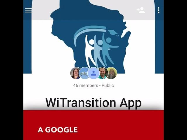 Wisconsin Transition App