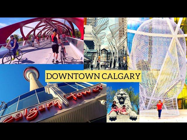 Top 12 Things to See in DOWNTOWN CALGARY, CANADA | Calgary Travel Guide | Travel Vlog