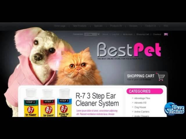 Download Pet Shop ZenCart Template by  Di TM ZenCart Templates