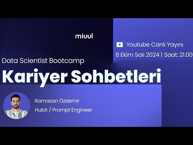 Kariyer Sohbetleri ️Data Science - Ramazan Özdemir