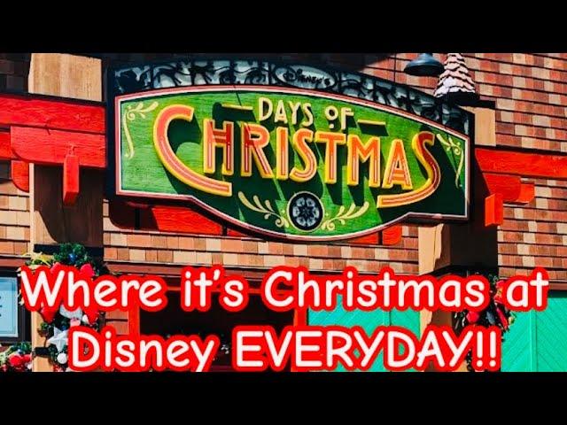 Disneys Days of Christmas Store- It’s Christmas Everyday! Disney Springs Walt Disney World 9/6/24