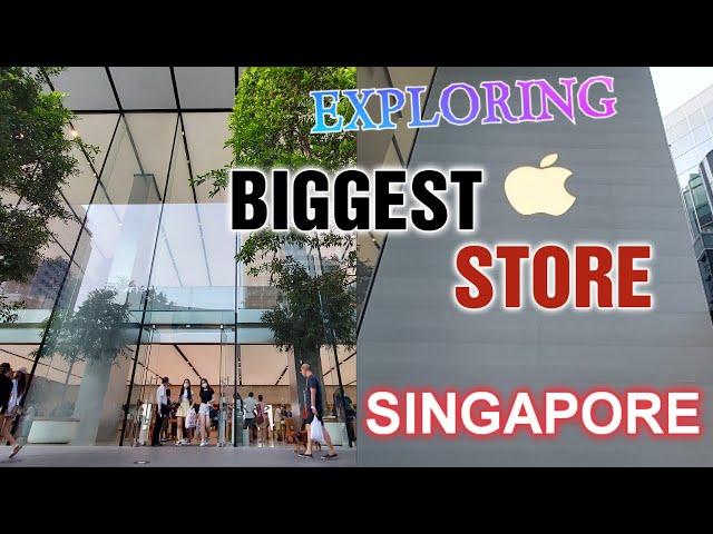 EXPLORING BIGGEST APPLE STORE IN ORCHARD ROAD SINGAPORE