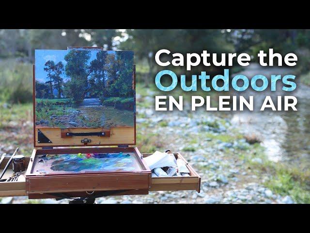 Outdoor Oil Painting - Manaroa Stream | Painting a STUNNING stream, en plein air!