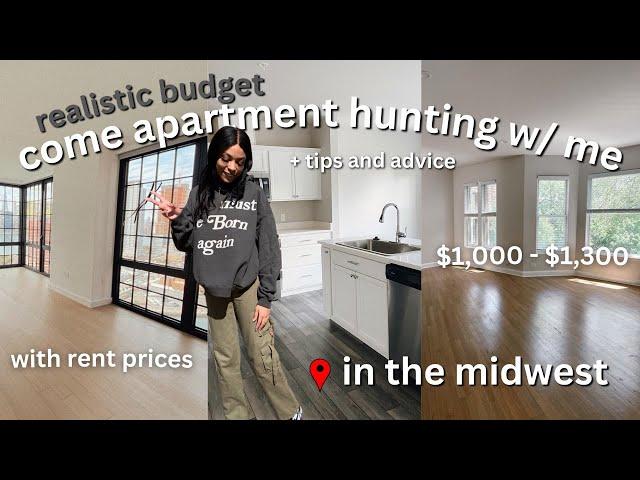 APARTMENT HUNTING in my early 20s | touring 6 apartments with prices + tips ($1,000 - $1,300)