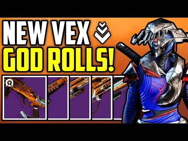 Destiny: 2 NEW Vex Weapons PVE God Roll Guide! (& How To Get Them)