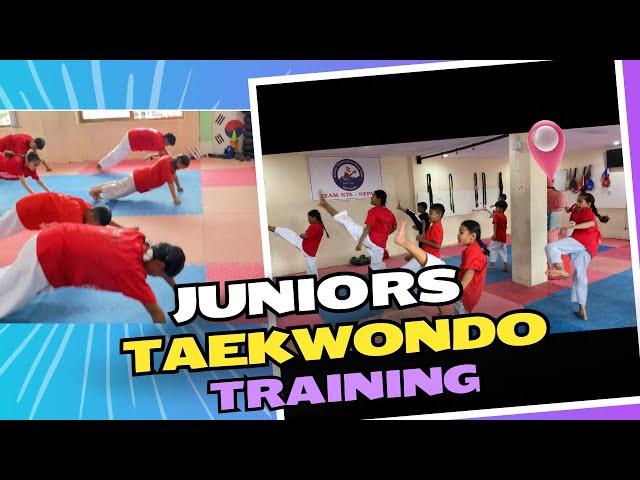 Daily  Taekwondo Training / National Taekwondo Academy Nepal/Dinesh Tamang #nepal #taekwondonepal