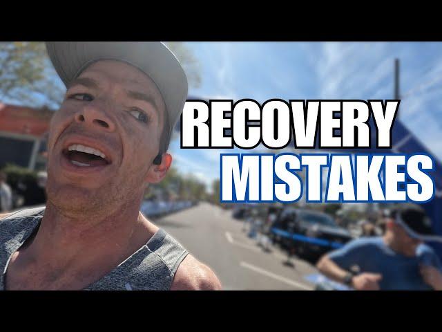 My Top 5 Marathon Recovery Mistakes