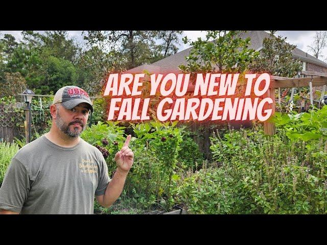 5 Fall Gardening Tips for New Gardeners || DHBG