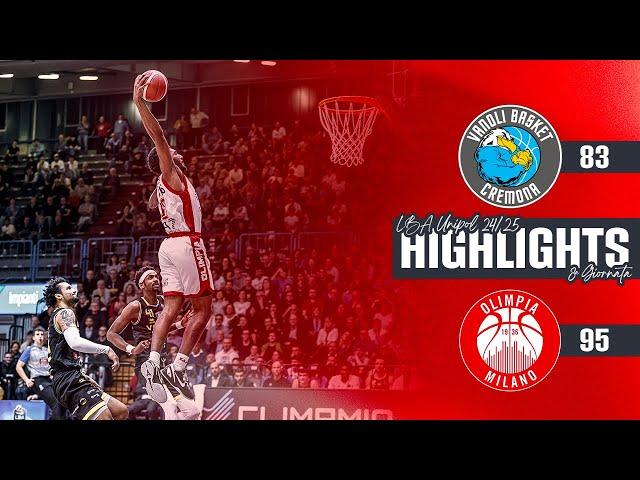 Cremona - Olimpia Milano Highlights