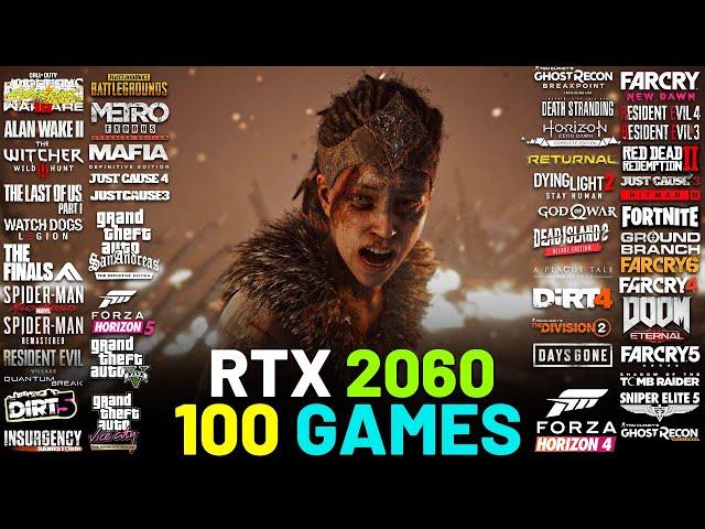 100 Games Test on RTX 2060 6GB - High Setting - 1440p