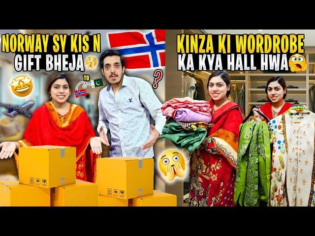 Norway Se Kinza Ko Kis Ne Gift Bheja | Baby K Bad Kinza Ne Ki Wardrobe Setting | Asfa's Family 2.0