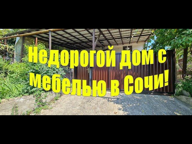 Шок! Недорогой дом в Сочи! Срочная продажа! Большой участок! Фруктовый сад! Свежий ремонт!