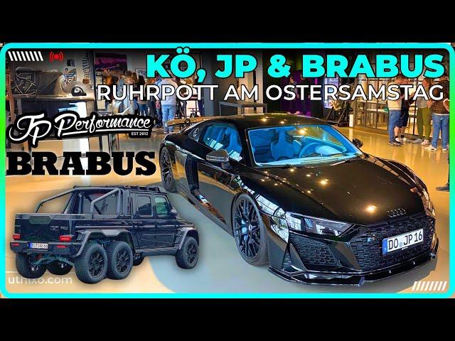 OSTERsonntag Königsallee CARSPOTTING Düsseldorf | JP PERFORMANCE & BRABUS HQ | Uthixo im Ruhrpott!