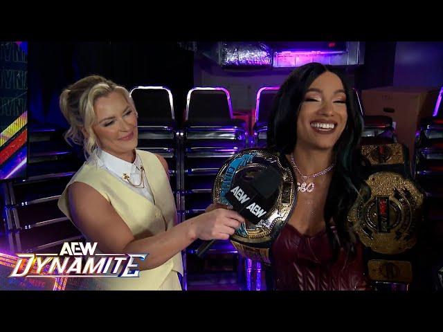 TBS Champion Mercedes Moné sends a final message to Momo Watanabe! | 2/5/25, AEW Dynamite