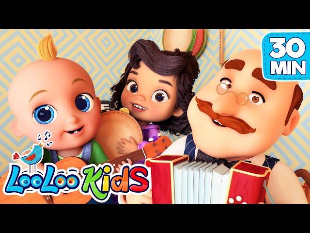 Musical Instruments - S3EP91 Kindergarten Fun Highlights Compilation - LooLoo Kids Songs for Kids
