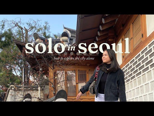 how to explore korea as a solo traveller ️ seoul travel guide and vlog EP1