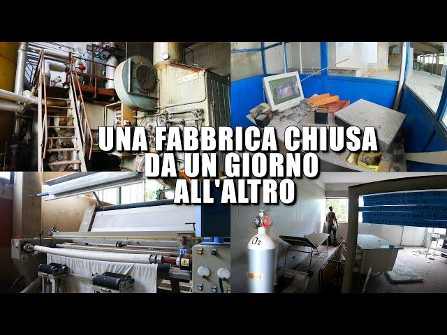 UNA NAZIONE CHE VA A ROTOLI: TITANICA FABBRICA ABBANDONATA UNA DELLE TANTE IN ITALIA! [Urbex Italia]