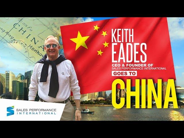 Keith Eades Visits China