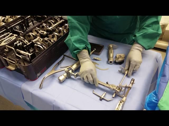 BASIC SET UP: TOTAL KNEE ARTHROPLASTY WITH DJO