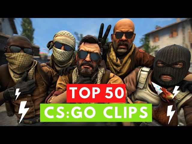 TOP 50 CS:GO Clips - (BEST OF CS:GO VİDEOS!!!)