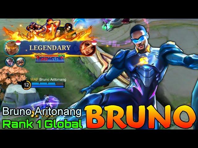 3,600+ Matches Bruno Double MVP Gameplay - Top 1 Global Bruno by Bruno Aritonang - Mobile Legends