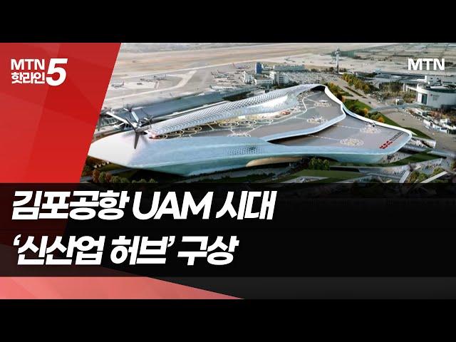 김포공항 UAM 시대 기대감…고도제한 완화에 쏠린 눈  / 머니투데이방송 (뉴스)