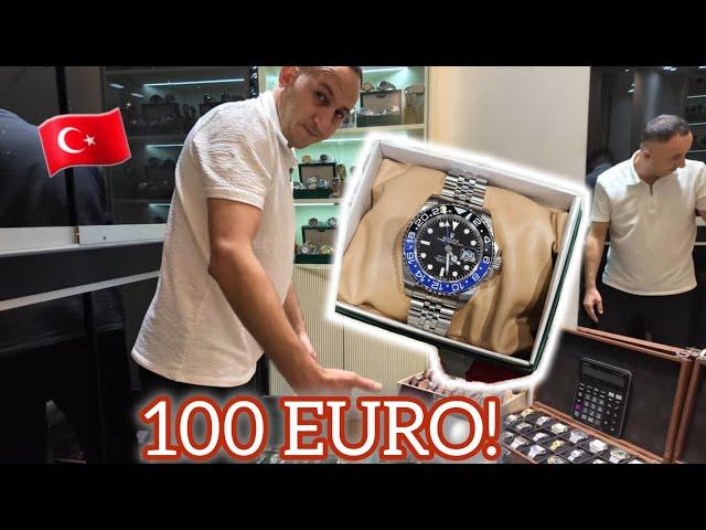 FAKE ROLEX WATCH SHOPPING AT GRAND BAZAAR! | Istanbul, Turkey #turkey #rolex #türkiye