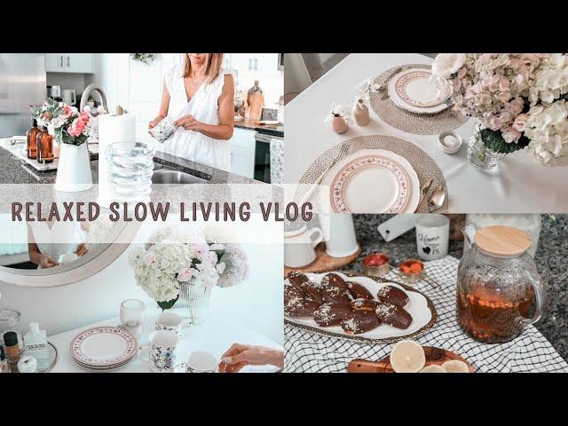 Creating Joy through Household Routines | HomeGoods finds | Relaxed Slow Living Vlog | Cozy evening