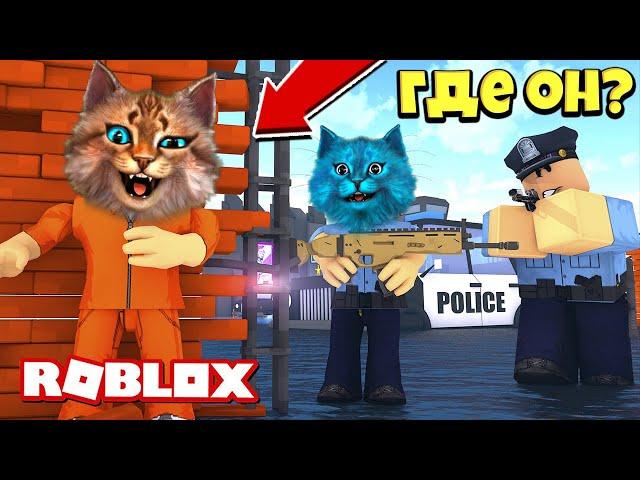 ВЕСЁЛАЯ ИСТОРИЯ ПРО ПОБЕГ ИЗ ТЮРЬМЫ ROBLOX MAD CITY #2