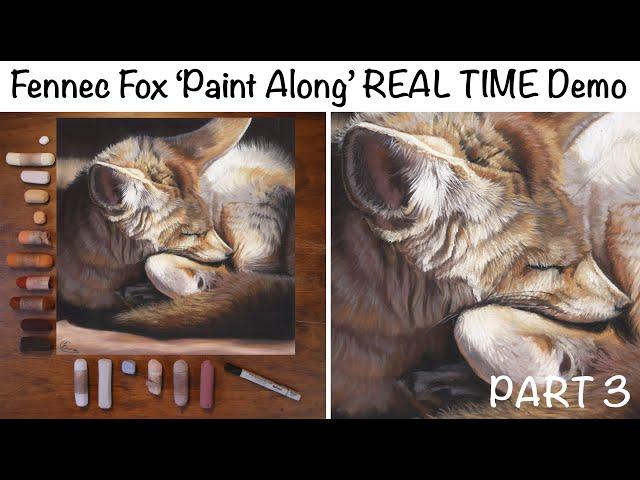 Fennec Fox 'Paint Along' Demo PART 3 (Unison Animal Set)