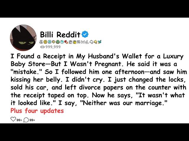 I Found a Receipt in My Husband's Wallet for a Luxury Baby Store-But I Wasn't Pregnant. He said it..