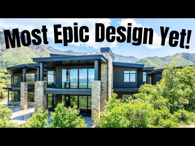 MODERN MOUNTAIN Home w/ Futuristic Design Like Nothing I've Seen Before