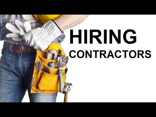 7 Tips for Hiring Contractors for Your Home