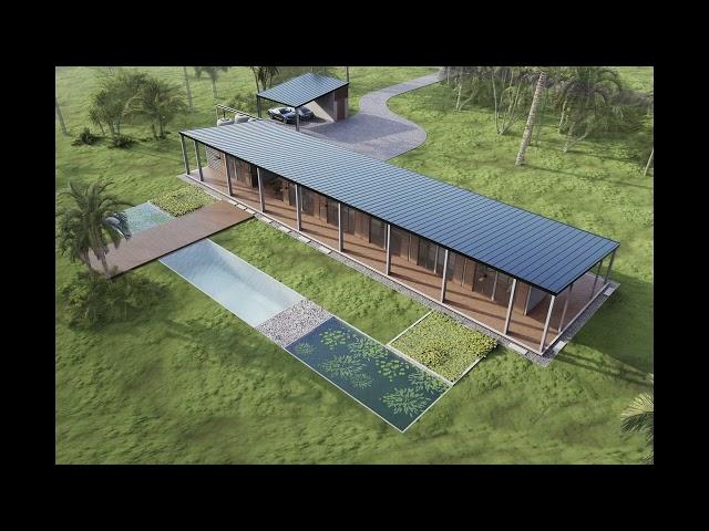 Tropical Thai House- Tropical Climate Environmental Design Principles. Part 1