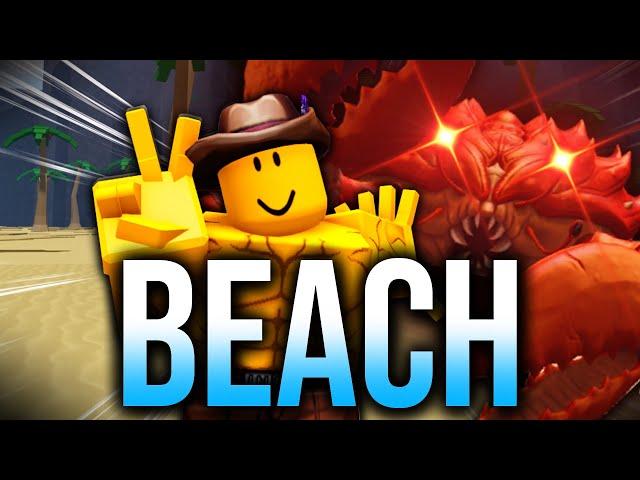 The Strongest Battlegrounds BEACH UPDATE..