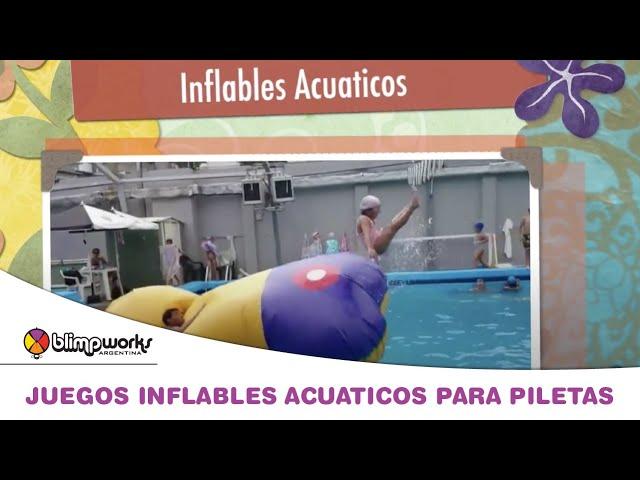 Juegos Inflables Acuaticos Para Piletas