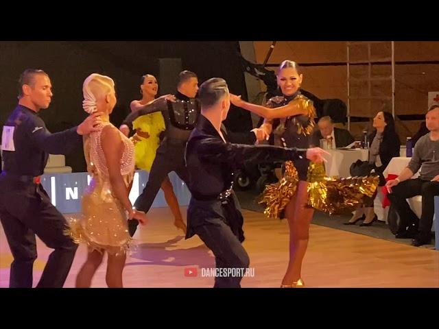 Vladislav Untu - Polina Baryshnikova MDA | Samba | WDSF IO Latin - Brno Open 2020