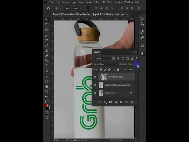 Create Highly Realistic Mockup in Photoshop #short #photoshop #photoshoptutorial