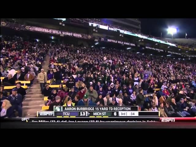 12/29/2012  Michigan State 17  TCU 16