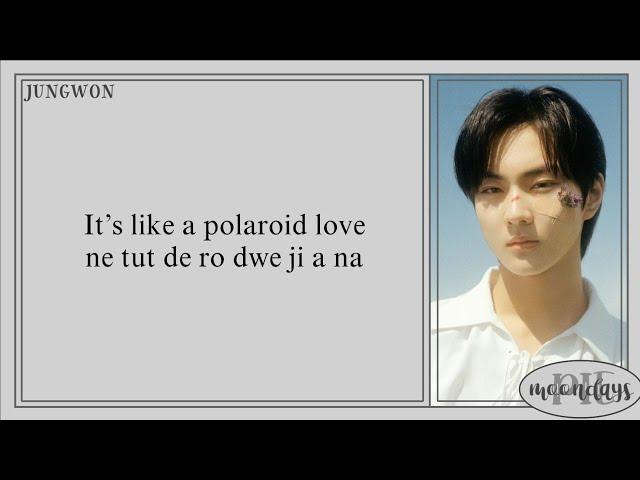 ENHYPEN (엔하이픈) - Polaroid Love 'Easy Lyrics'