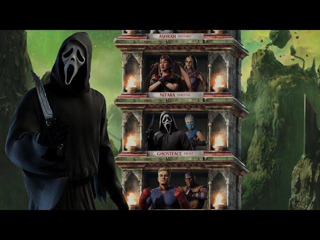 Mk 1 Ghostface Takes on the Klassic Tower in Mortal Kombat 1! 