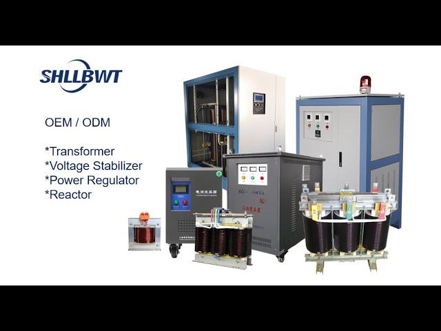 Dry type three phase transformer