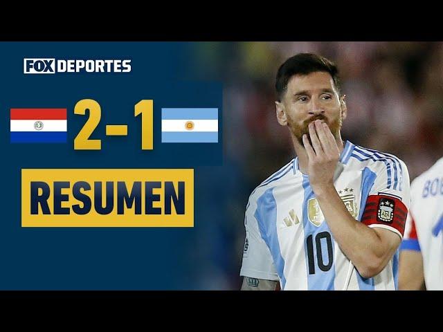  ¡PARAGUAY DERROTÓ A ARGENTINA!  | Paraguay 2-1 Argentina | HIGHLIGHTS | #SAWCQ