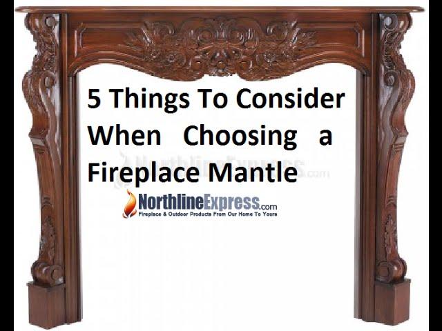 5 Factors To Take Into Consideration Before Purchasing A Fireplace Mantel